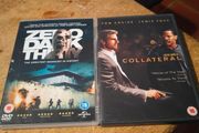 2 Dvds, Zero Dark Thirty, collateral.