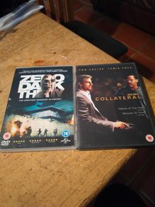 2 Dvds, Zero Dark Thirty, collateral.