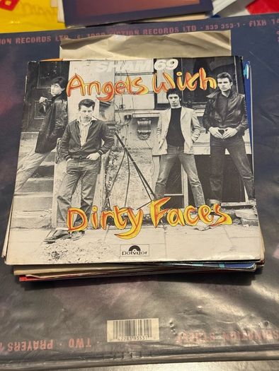 Sham 69 Angels with Dirty Faces 1978 7 inch 45 Vinyl Record