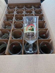 New Branded Moretti Pint Glasses