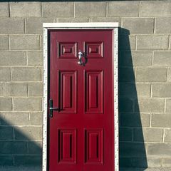 New PVC door