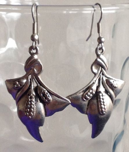 Vintage Art Noveau Style Earrings