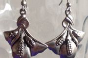 Vintage Art Noveau Style Earrings