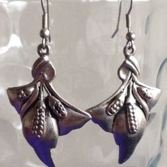 Vintage Art Noveau Style Earrings