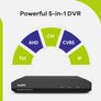27523 Sannce 5-in-1 Tvi Dvr Ahd 1080n Security Cctv Dvr 8ch Mini Hybrid Dvr Support Analog / Ahd Camera Image 3