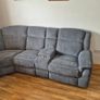 L shaped couch Image 4