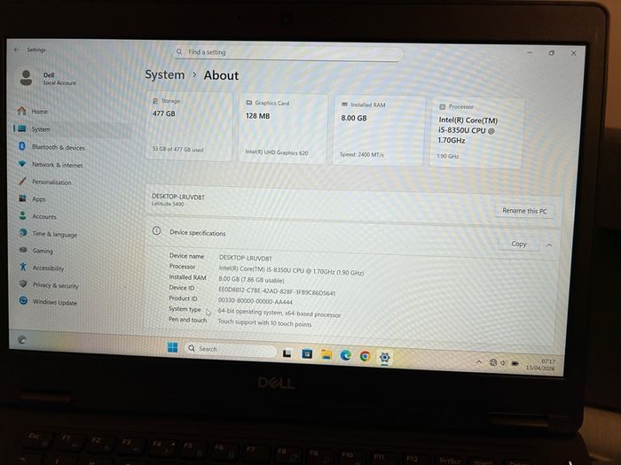 Laptop for Sale