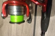 Fishing rods with reels