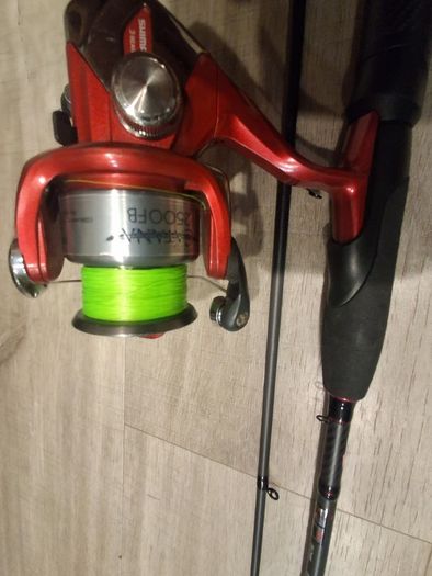 Fishing rods with reels