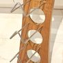 Beveledge Walnut and Ash Winerack Image 4