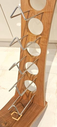 Beveledge Walnut and Ash Winerack