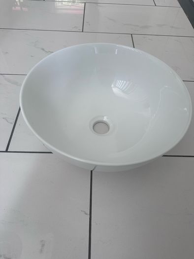 Brand new porcelain bathroom sink