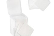 Lint Free Nail Wipes / Eyelash Extension Glue Cleaner Pads - 200pcs - With Storage Box