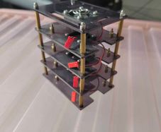 4x Raspberry Pi Stacked Case with Fans