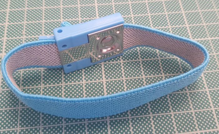 ESD Grounding Wrist Strap With 10 mm Stud