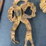 two French Brass Decorative Ribbons Image 3