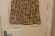 plaid skirt