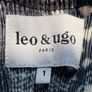 Leo & Ugo Satin Pleated Dress Size 1 (uk8-10) Image 6
