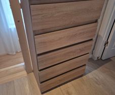 2 Chest of Drawers, Oak Effect, 70cm, Quick Sale