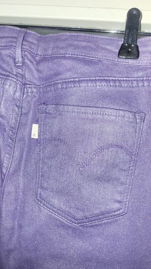 LEVI'S Mauve Skinny Jeans Sz 26 (Fit 8uk)