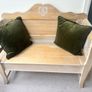 Solid wood indoor bench Image 4
