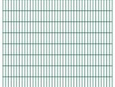 2D Garden Fence Panels 2.008x1.83 m 34 m (Total Length) Green
