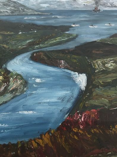 Owen's 65 Irish Landscape Painting