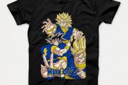 Warrior z tshirt dragon ball t-shirt
