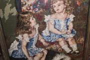 Large antique tapestry