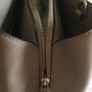 Michael Kors Leather Grey Satchel Image 9