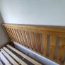 Super king size oak bed Image 8