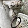 Antique French Stoneware and Enamel Pot Image 3