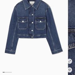 COS cropped denim jacket