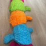 soft toy Xl rainbow caterpillar Image 6