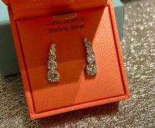 STERLING SILVER earrings brand new in box