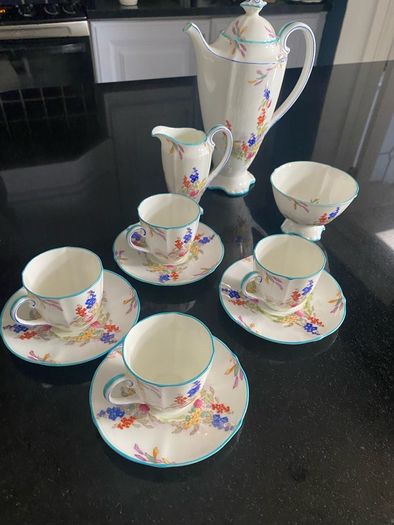 Royal Doulton  coffee set 1938 Art Deco