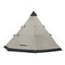 4 Person Teepee Tent Floor Pan Insect Screen Headroom Waterproof 5000 mm Image 3