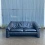 Mid Century Leather Sofa - The Vintage Furniture Warehouse and Showroom Open Saturday 16th May 12 til 4pm Eircode R95T227 Image 2