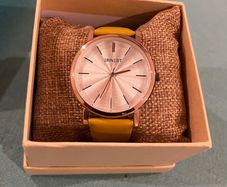 New Mustard Strap Watch