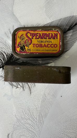 Vintage tin box
