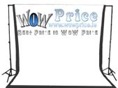 1.6 x 2.1M White, Black, Backdrops Non Woven Fabric 2x2M Background Support