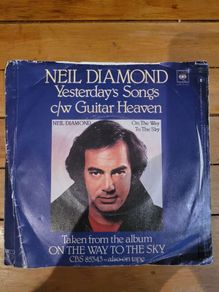Neil Diamond Yesterdays Songs 7 inch Single 1981 CBS