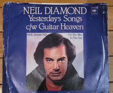 Neil Diamond Yesterdays Songs 7 inch Single 1981 CBS