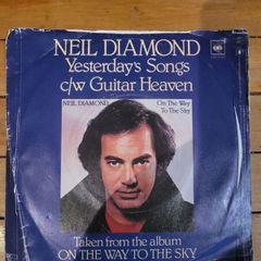 Neil Diamond Yesterdays Songs 7 inch Single 1981 CBS