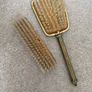 Vintage Petit Point Vanity Brush Set Image 2