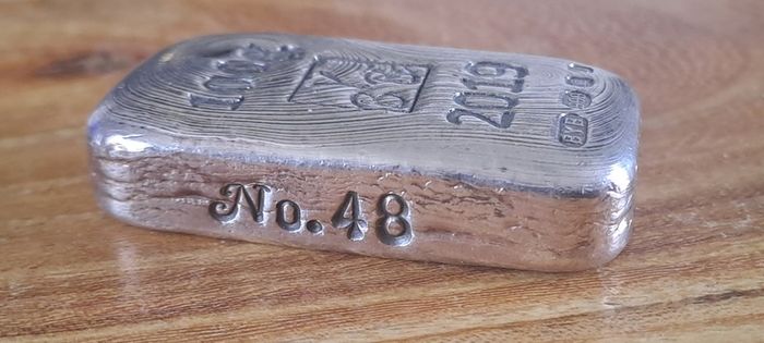 100g silver bullion