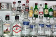 Hennessy Cognac absolut vodka whiskey paddy powers Jameson bacardi jagermeister Empty Bottles