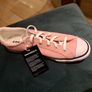 Converse pink suede trainers Image 3