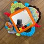 Infantino Rattle Chime Sensory Toy with mirror rattle Image 2
