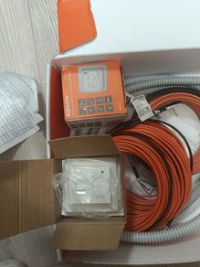 Electric heating floor , thermostat